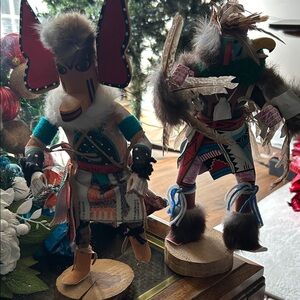 Vintage Native American Hopi kachina dolls